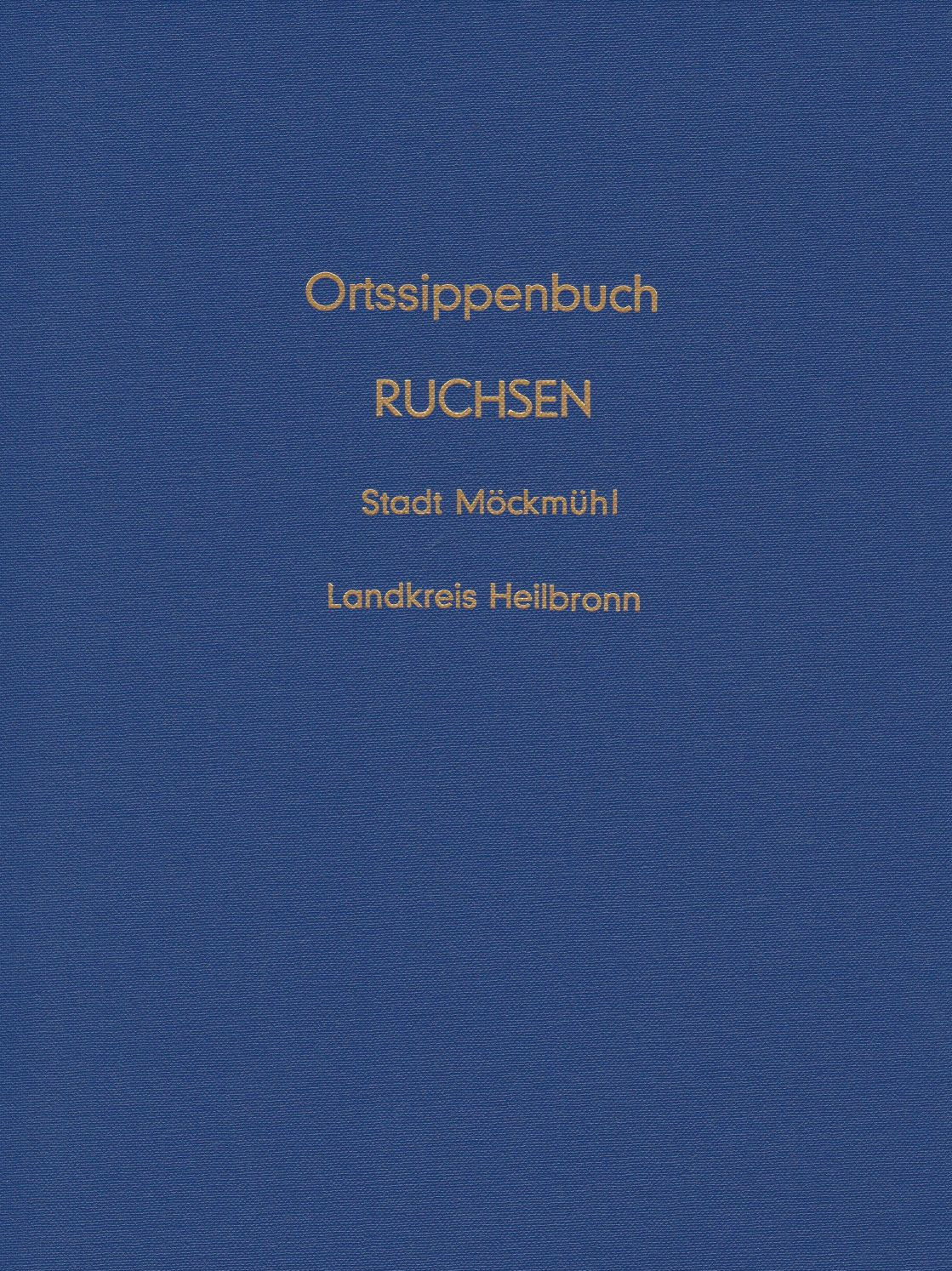 Ortssippenbuch Bittelbronn 1558-1930 